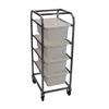 Channel Manufacturing 504LS 19in x 26in x 53in Welded Stainless Steel Bus Bin Cart 