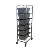 Channel Manufacturing 506LS 19in x 26in x 70.5in Welded Stainless Steel Bus Bin Cart 
