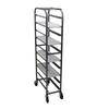 Channel Manufacturing 517SP 12.5in x 26in Welded Stainless Steel Platter Rack with 6"Spacing 
