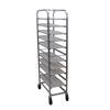 Channel Manufacturing 518AP 15.25in x 26in Welded Aluminum Platter Rack with 5"Spacing 