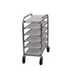 Channel Manufacturing 518AP3 15.25in x 26in Welded Aluminum Platter Rack with 5"Spacing 