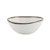 Mikasa Hospitality 5256153 Lodge Cream White Vitrified Porcelain 20oz Coupe Bowl 