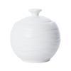 Mikasa Hospitality 5260091 Camilla Bright White Vitrified Porcelain 10oz Sugar Bowl 