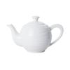 Mikasa Hospitality 5260093 Camilla Bright White Vitrified Porcelain 33.5oz Coffee Pot 