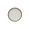 Mikasa Hospitality 5266665 Lodge Cream White Vitrified Porcelain 11in Dia. Coupe Plate 
