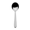 Mikasa Hospitality 5275879 City Limit Stainless Steel 6.1in Bouillon Spoon - 1dz 
