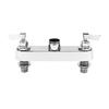 Fisher 5300-CV 8in Deck-Mount Control Valve with Check Stems & Swivel Outlet 