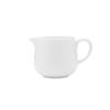 Mikasa Hospitality 5304600 Lola White Bone China 5oz Creamer with Handle - 3dz 