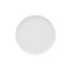 Mikasa Hospitality 5304697 Lola White Bone China 9.6in Dia. Stackable Plate - 1dz 