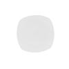 Mikasa Hospitality 5304702 Lola White Bone China 6in x 6in Square Plate - 3dz 