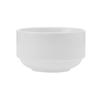 Mikasa Hospitality 5305720 Bistro White Vitrified Porcelain 9.5oz Soup Bowl - 3dz 