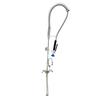 Fisher 53066 Deck-Mount Spring Pre-Rinse Unit with 14in Add-On Faucet 