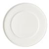 Mikasa Hospitality 5308911 Porthole White Bone China 8.8in Dia. Wide Rim Plate - 2dz 