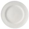 Mikasa Hospitality 5309141 Melinda White Bone China 6.7in Dia. Wide Rim Plate- 2dz 
