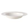 Mikasa Hospitality 5309147 Melinda White Bone China 34.1oz Deep Plate - 2dz 