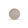 Mikasa Hospitality 5314573 F2D Brown Porcelain 8.1in Dia. Coupe Plate - 2dz 