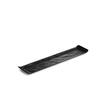 Mikasa Hospitality 5315170 Livelli Black Porcelain 18.1in x 3.9in Plate - 18 Each 