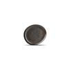 Mikasa Hospitality 5315314 F2D Black Porcelain 8.5in Dia. Coupe Plate - 2dz 