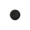 Mikasa Hospitality 5315327 F2D Black Porcelain 9.5in Dia. Coupe Plate - 16 Each 