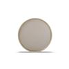 Mikasa Hospitality 5315387 F2D Brown Porcelain 11in Dia. Coupe Plate - 16 Each 