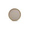 Mikasa Hospitality 5315388 F2D Brown Porcelain 9.5in Dia. Coupe Plate - 16 Each 