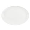 Mikasa Hospitality 5316003 Terrace White Bone China 10in x 7.2in Oval Platter - 16 Each 