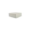 Mikasa Hospitality 5320796 Chic White Porcelain 6.3in x 6.3in x 1.97"H Platform Plate 