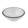 Mikasa Hospitality 5321436 ID Fine Modest Navy Fine China 3oz Bowl - 2dz 