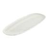 Mikasa Hospitality 5323271 F2D White Porcelain 13.4in x 5.7in Platter - 1dz 