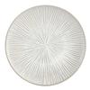 Mikasa Hospitality 5323447 F2D Grey Porcelain 10.2in Dia. Coupe Plate - 2dz 