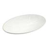 Mikasa Hospitality 5323454 F2D Gray Porcelain 10in x 6.7in Platter - 16 Each 