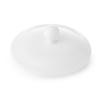 Mikasa Hospitality 5326463 Lola White Bone China 3.3in Dia. Sugar Bowl Lid - 3dz 
