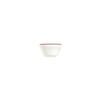 Mikasa Hospitality 5337309 ID Fine Modest Maroon Fine China 7.1oz Bowl - 1dz 