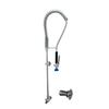 Fisher 53511 Wall-Mount Swivel Pre-Rinse Unit with 21in Riser & 36in Hose 