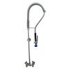 Fisher 53899 Stainless Steel 4in Backsplash Pre-Rinse Unit with Check Stems 