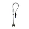Fisher 53961 4in Deck-Mount Spring Pre-Rinse Unit with Check Stems 