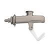 Fisher 54224 Stainless Steel Glass Filler with Flair Fitting & Flange 