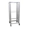 Channel Manufacturing 548A 25.5in x 23.25in Aluminum Donut Screen Rack with 3in Spacing 