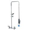 Fisher 55450 8in Backsplash Swivel Pre-Rinse Unit with 31in Riser & 15in Hose 