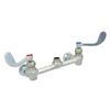 Fisher 61573 8in Wall-Mount Control Valve with Check Stems & Wrist Handles 