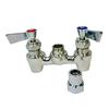Fisher 62936 4in Backsplash Control Valve with Rigid Outlet & Lever Handles 