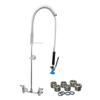 Fisher 64790 8in Backsplash Spring-Action Pre-Rinse Unit with EZ-Install 