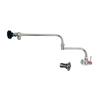 Fisher 69183 Single Wall-Mount Pot Filler Unit with 12in Swing Spout 