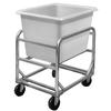 Channel Manufacturing 6ABC 21.75in x 32in Aluminum 6 Bushel Bus Bin Cart with Bin Included 