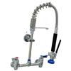 Fisher 70000 8in Backsplash Low-Profile Mini Spring Pre-Rinse Assembly 