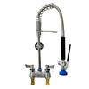 Fisher 70050 4in Deck-Mount Low-Profile Spring Pre-Rinse Assembly 