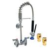 Fisher 70060 4in Backsplash Low-Profile Spring Pre-Rinse Assembly 