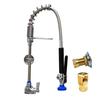 Fisher 70080 Single Wall-Mount Low-Profile Spring Pre-Rinse Assembly 