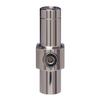 Fisher 72813 Hose-to-Pipe Stainless Steel Chemical Tee Adapter 