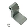 Fisher 73930 Anodized Aluminum Floor Foot Pedal 